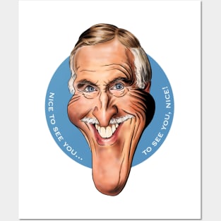 Bruce Forsyth cartoon Posters and Art